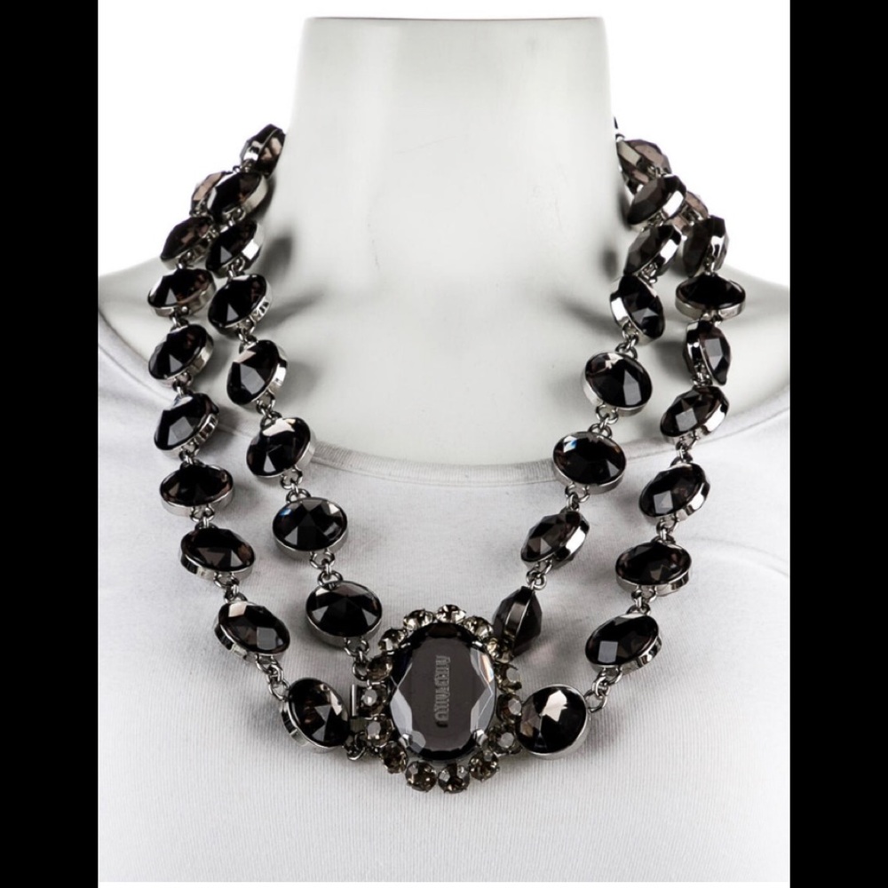 Miu Miu statement necklace !